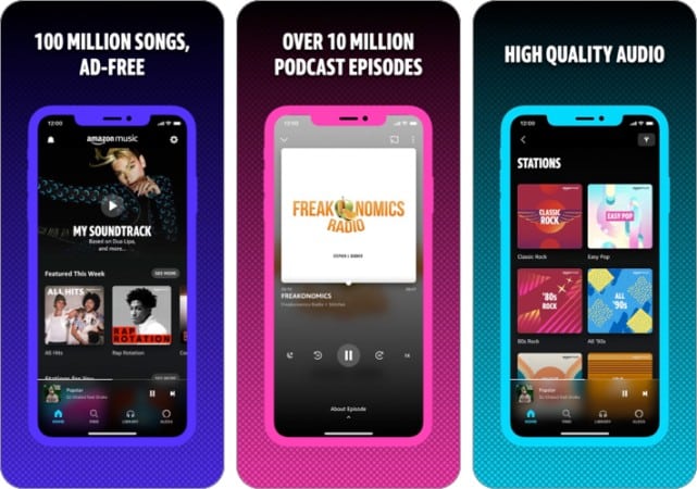Best CarPlay apps for iPhone in 2025 Amazon Music Phone Screenshot