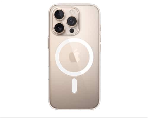 Best cases for iPhone 16 2025 Apple clear case with MagSafe ring for iPhone 16