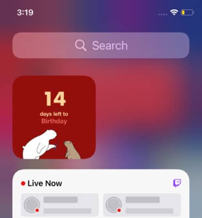 Best widgets for iPhone you should try in 2025 Bears Countdown iPhone Home Screen widget