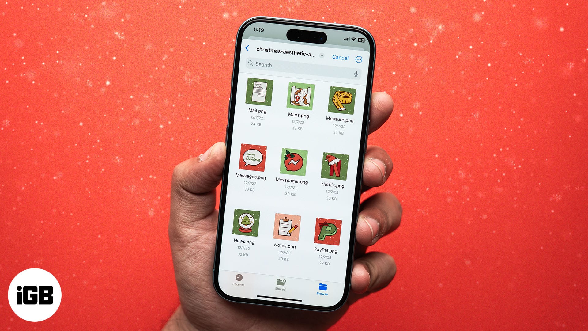 Best Christmas app icons for iPhone Christmas app icons for iPhone