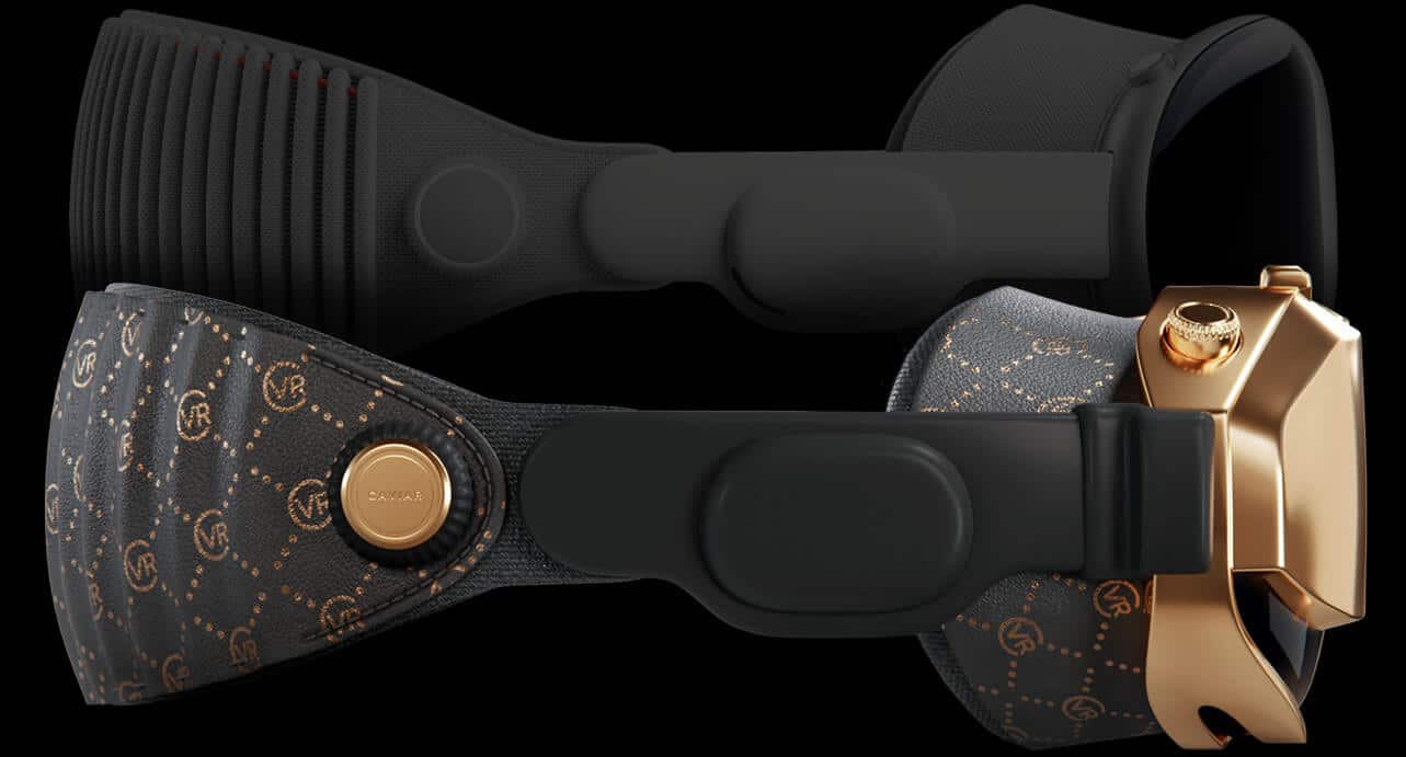 Best Apple Vision Pro accessories in 2025 Caviar Apple Vision Pro Gold Plated