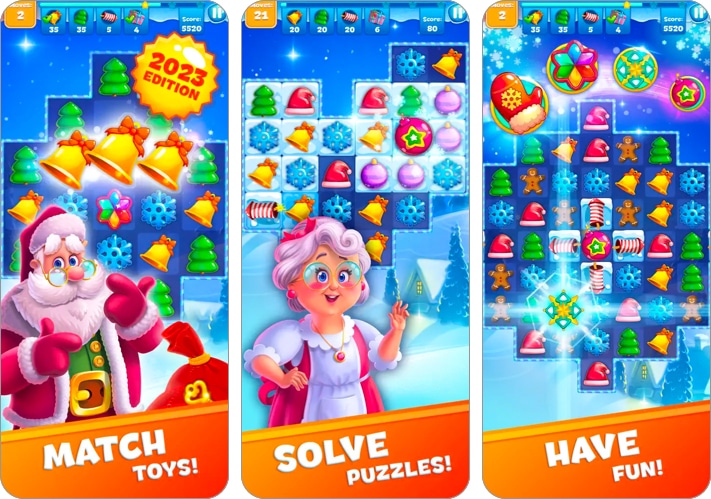 15+ best Christmas apps to download for iPhone 2024 Christmas Sweeper App for iPhone