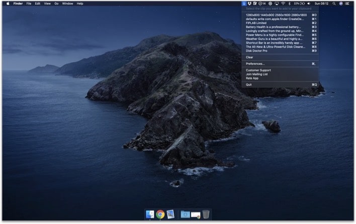 Best Mac apps to download in 2025 copyclip mac app screenshot
