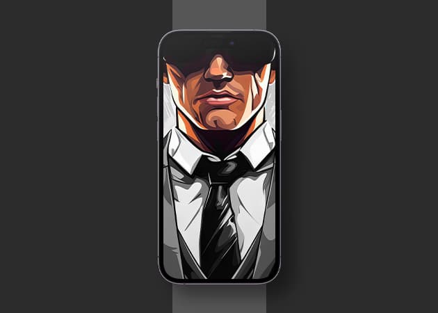 50 Stunning Dynamic Island wallpapers for iPhone 16 15 Pro Detective Dynamic Island Wallpaper