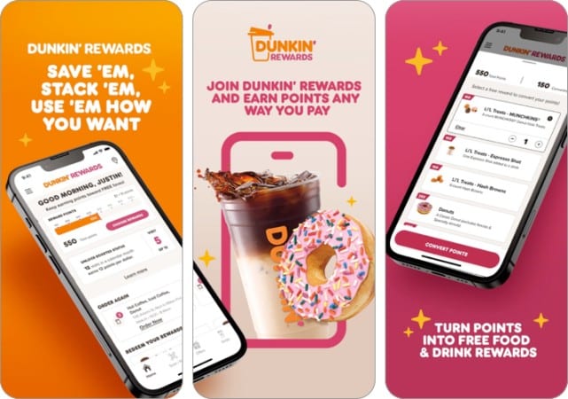 Best CarPlay apps for iPhone in 2025 Dunkin iPhone Screenshot