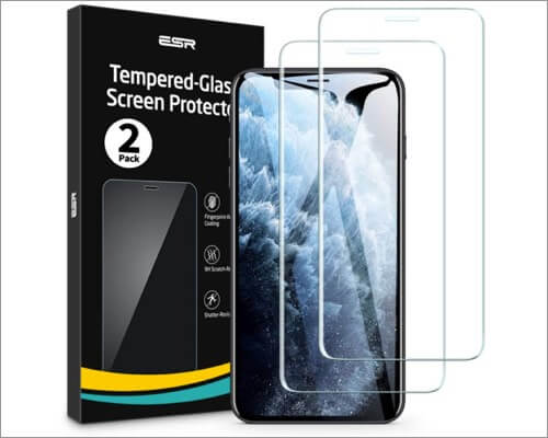 Best iPhone 11 Pro Max screen protectors in 2025 esr premium glass screen protector for iphone 11 pro max