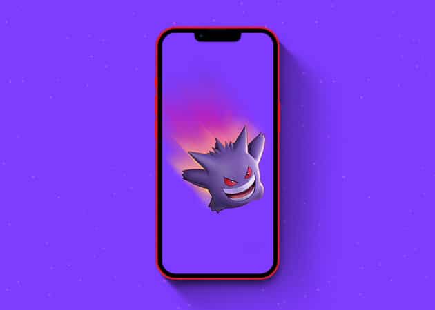 Download Pokémon wallpapers for iPhone in 2025 Ghost Pokemon gengar iPhone wallpaper