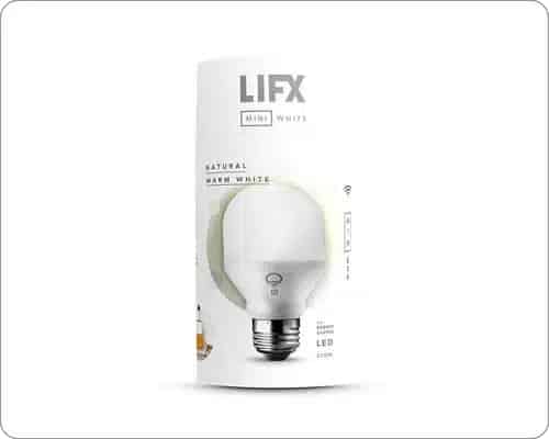 Best smart light bulbs for Apple HomeKit in 2025 HomeKit Enabled White Smart LED Light Bulb from LIFX