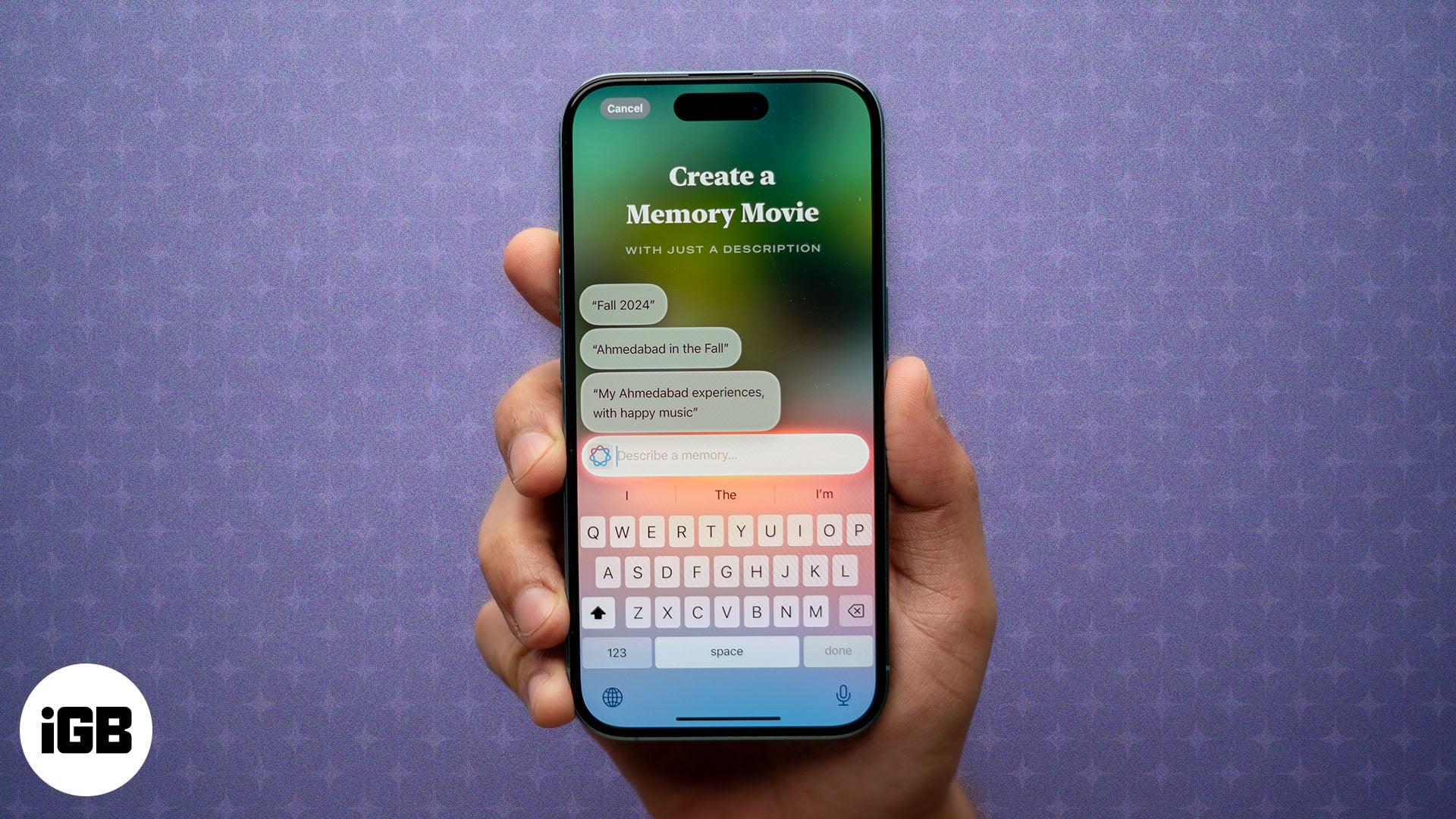 How to make memory movies with Apple Intelligence on iPhone Creating a memory movie with Apple Intelligence on an iPhone