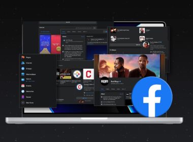 How to turn on facebook dark mode on desktop 1