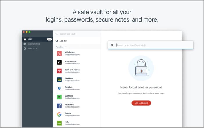 Best Mac apps to download in 2025 lastpass mac app screenshot