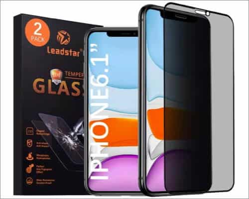 Best iPhone XR Privacy Screen Protectors in 2025 leadstar anti spy screen protector for iphone xr