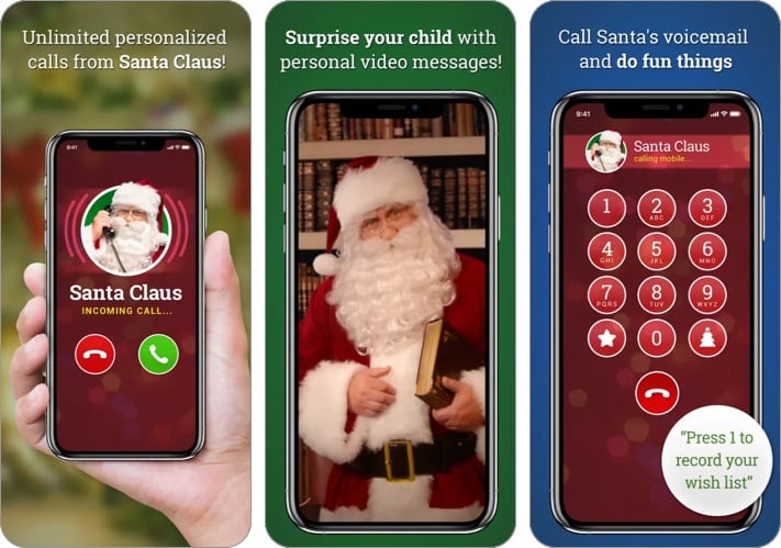 15+ best Christmas apps to download for iPhone 2024 Message from Santa iOS app