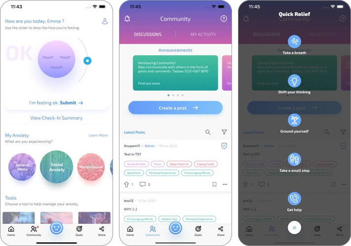Best mental health apps for iPhone in 2025 MindShift CBT mental health app for iPhone