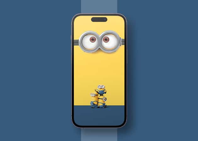 50 Stunning Dynamic Island wallpapers for iPhone 16 15 Pro Minions cool Dynamic Island wallpaper for iPhone