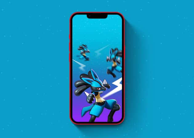 Download Pokémon wallpapers for iPhone in 2025 Pokemon Lucario wallpaper for iPhone