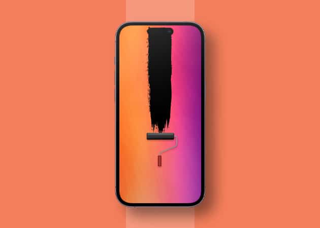 50 Stunning Dynamic Island wallpapers for iPhone 16 15 Pro Roller brush Dynamic Island Wallpaper for iPhone
