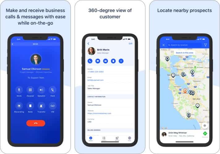 Best CRM Apps for iPhone and iPad in 2025 Salesmate Sales CRM iPhone and iPad App Screenshot
