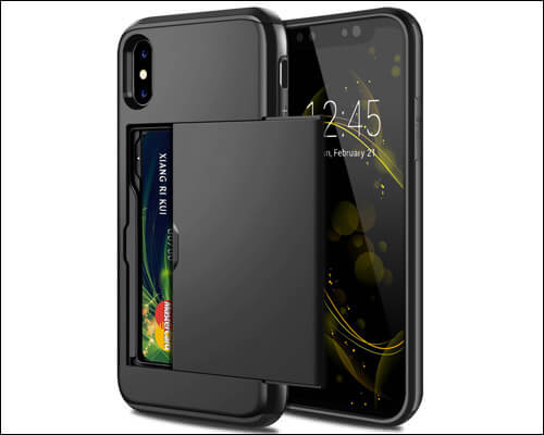 Best Card Holder Cases for iPhone XXs in 2025 SAMONPOW iPhone X Xs Card Holder Case