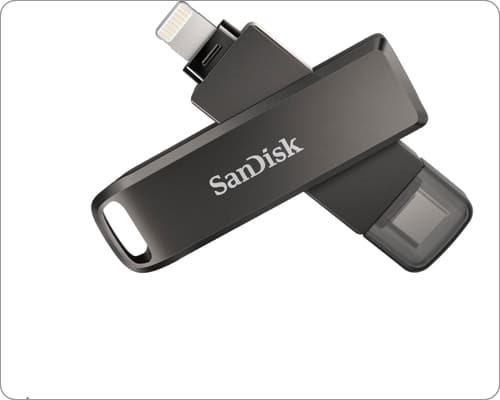 iPhone flash drives buying guide Top picks for 2025 SanDisk iXpand Flash Drive Luxe for iPhones