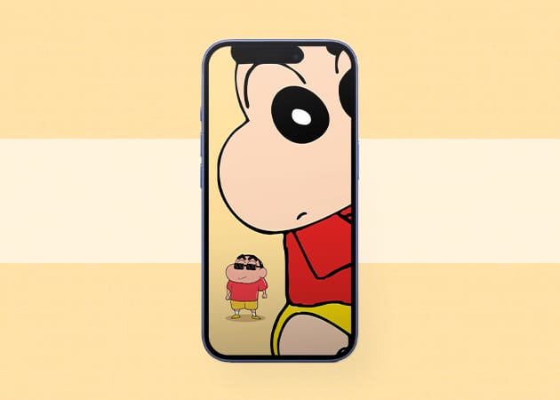 50 Stunning Dynamic Island wallpapers for iPhone 16 15 Pro Shinchan dynamic island wallpapers