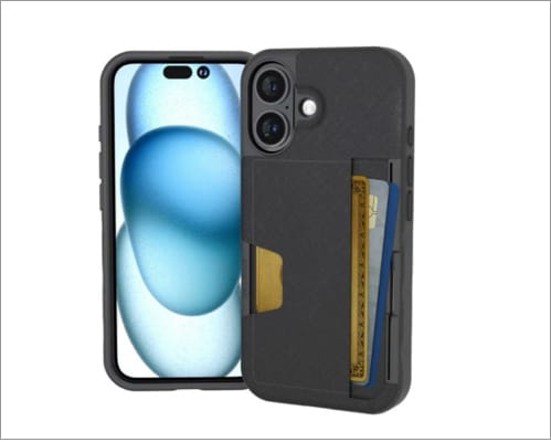 Best cases for iPhone 16 2025 Smartish Wallet Slayer case for iPhone 16