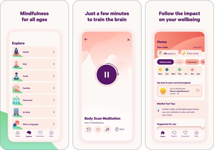 Best mental health apps for iPhone in 2025 Smiling Mind iPhone mental health app
