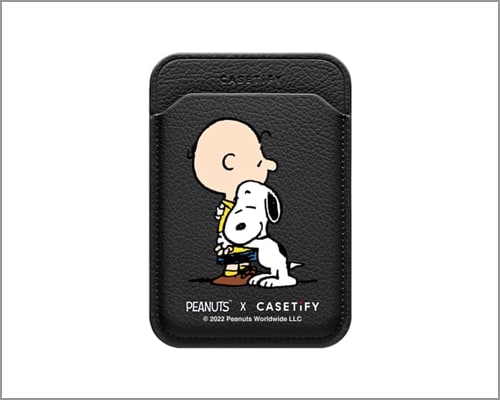 Best MagSafe accessories for iPhone in 202 Snoopy Charlie Hug MagSafe Wallet for iPhone