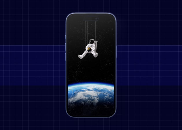 50 Stunning Dynamic Island wallpapers for iPhone 16 15 Pro Space dynamic island wallpaper