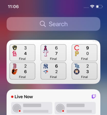 Best widgets for iPhone you should try in 2025 Sports Alert iPhone Home Screen widget