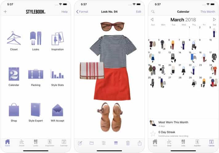 Best iPhone and iPad Apps to Organize Your Closet in 2025 Stylebook iPhone and iPad Closet App Screenshot