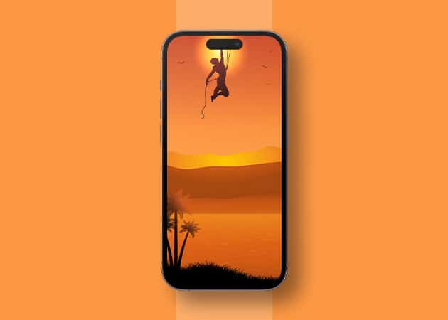 50 Stunning Dynamic Island wallpapers for iPhone 16 15 Pro Summer Sunset HD Dynamic Island Wallpaper for iPhone