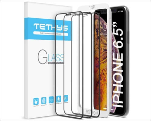 Best iPhone 11 Pro Max screen protectors in 2025 tethys tempered glass screen protector for iphone 11 pro max