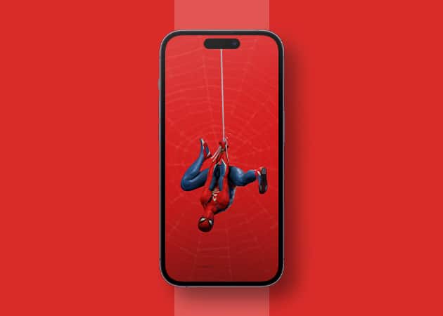50 Stunning Dynamic Island wallpapers for iPhone 16 15 Pro Upside Down SpiderMan Dynamic Island iPhone Wallpaper in HD
