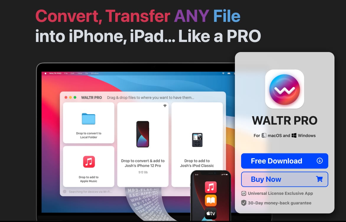 Best Mac apps to download in 2025 WALTR PRO Mac app to download