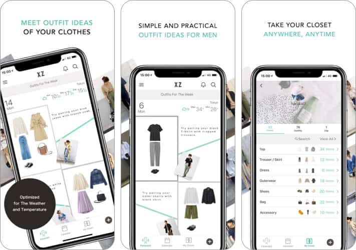 Best iPhone and iPad Apps to Organize Your Closet in 2025 XZCloset iPhone and iPad App Screenshot