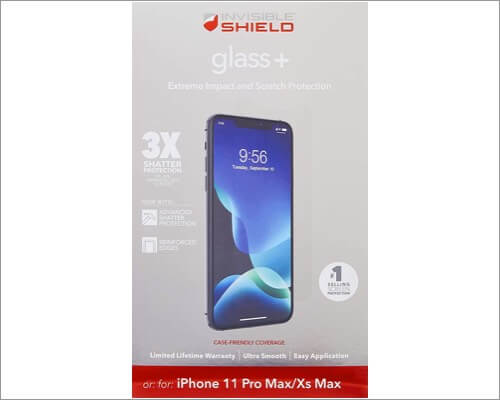 Best iPhone 11 Pro Max screen protectors in 2025 zagg invisibleshield glass screen protector for iphone 11 pro max